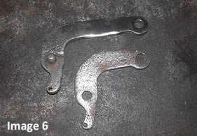 Original & Modified levers comparison