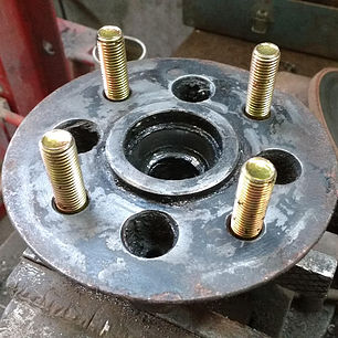 Wheel Studs on Hub